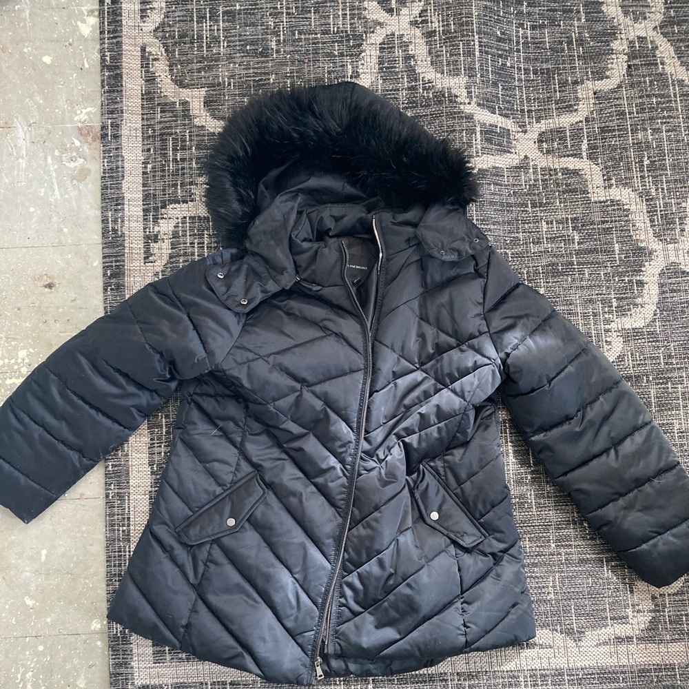 Lane Bryant Black women’s coat size 14/16